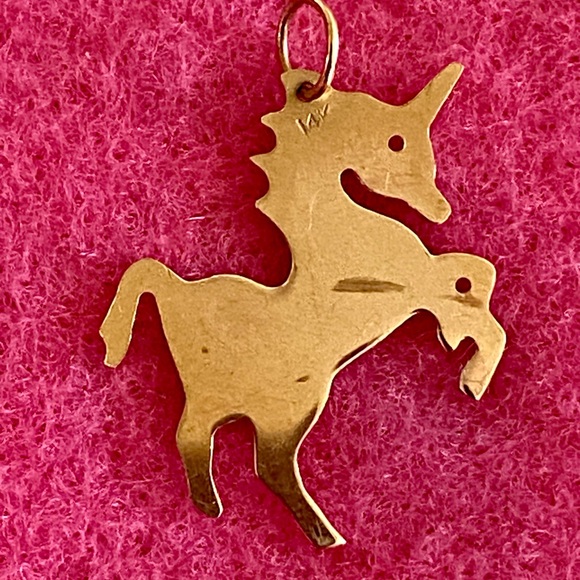 Jewelry 14k Gold Unicorn Poshmark